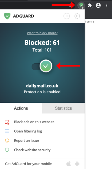 adguard extension