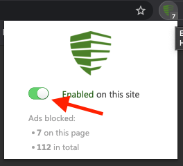 Easy Ad Blocker step two